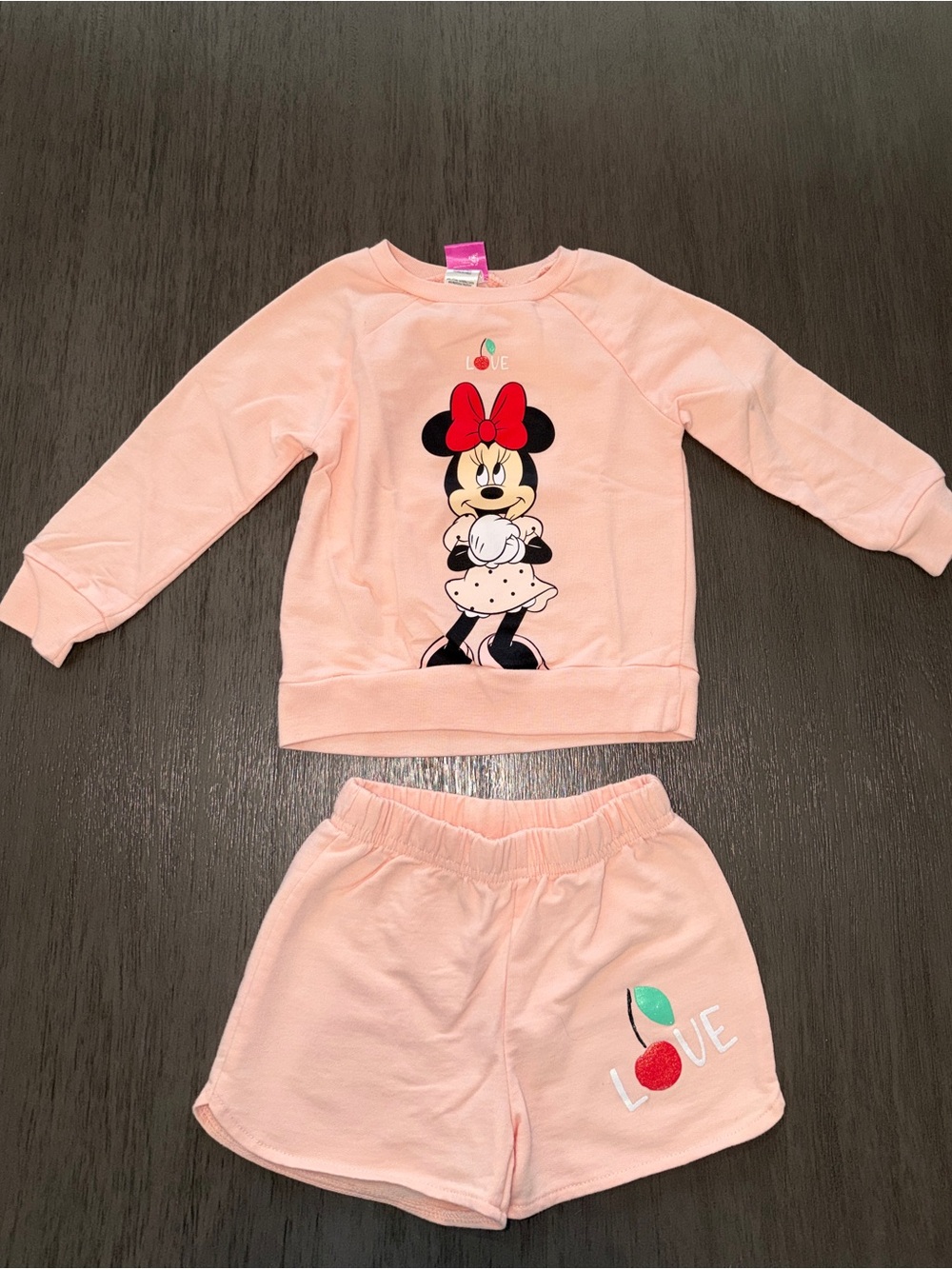Children's Minnie Mouse Peach Play Set